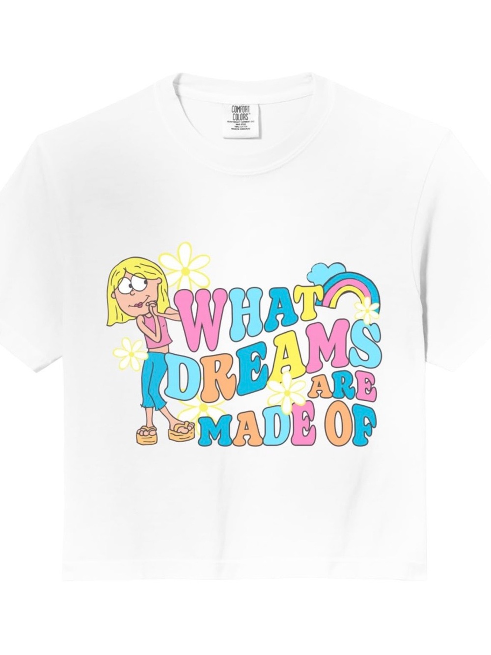 Comfort Colors Hilary Duff 'What Dreams Are Made Of' Graphic Ter